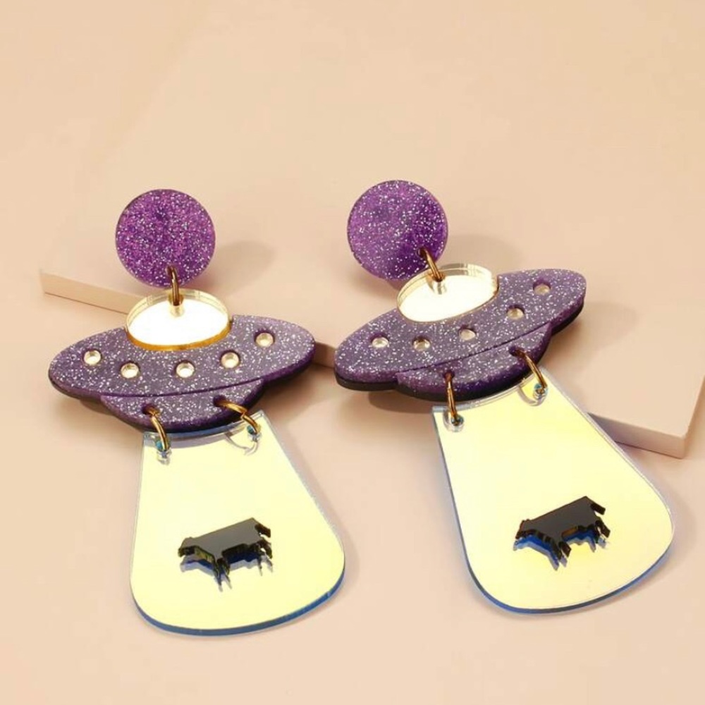 UFO Earrings